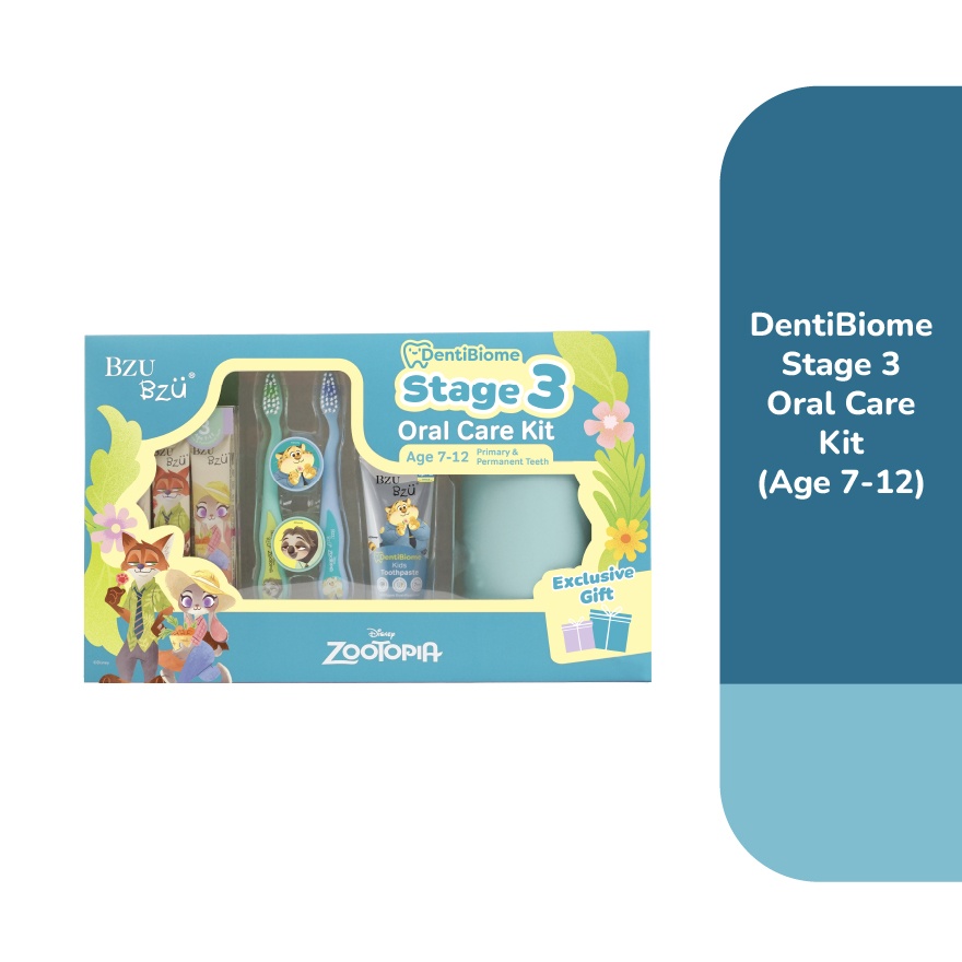 DentiBiome Stage 3 Oral Care Kit (Age 7-12) 1s