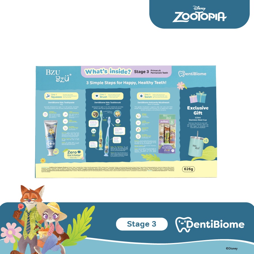DentiBiome Stage 3 Oral Care Kit (Age 7-12) 1s