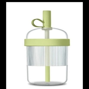 Arena Green Tumbler With Straw 480ML