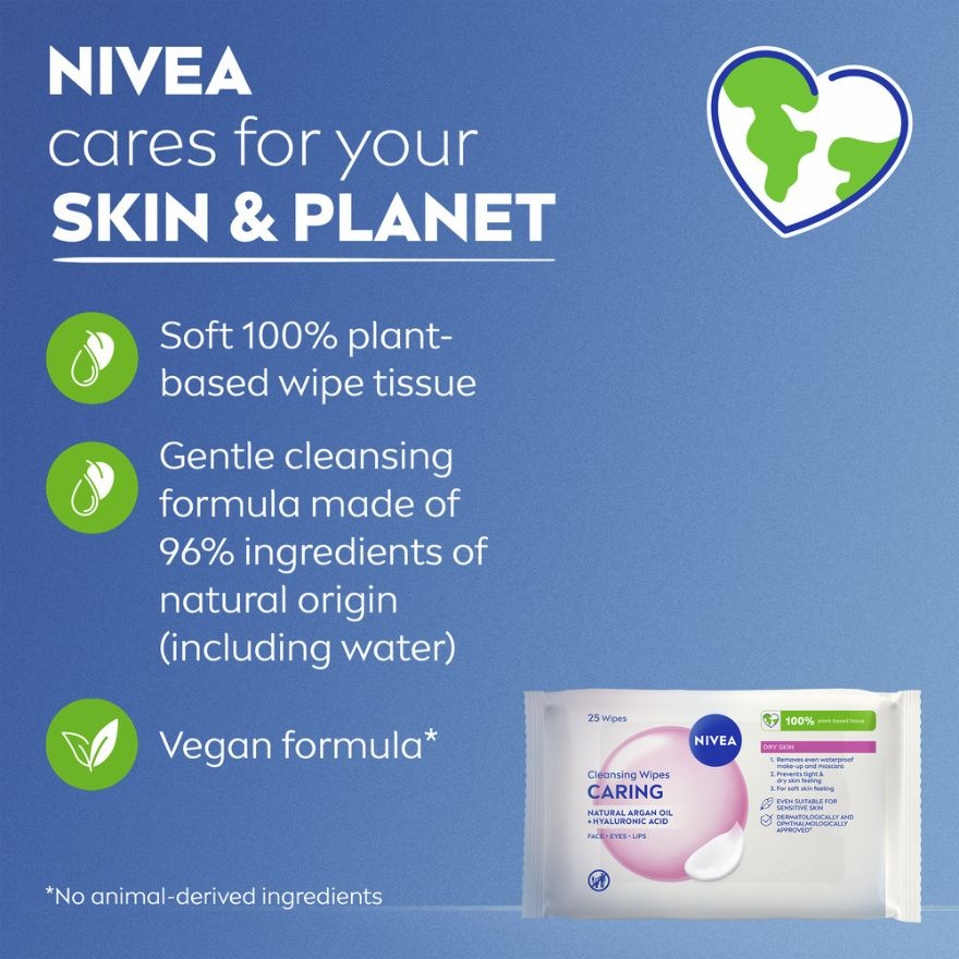 Gentle Cleansing Wipes 25s