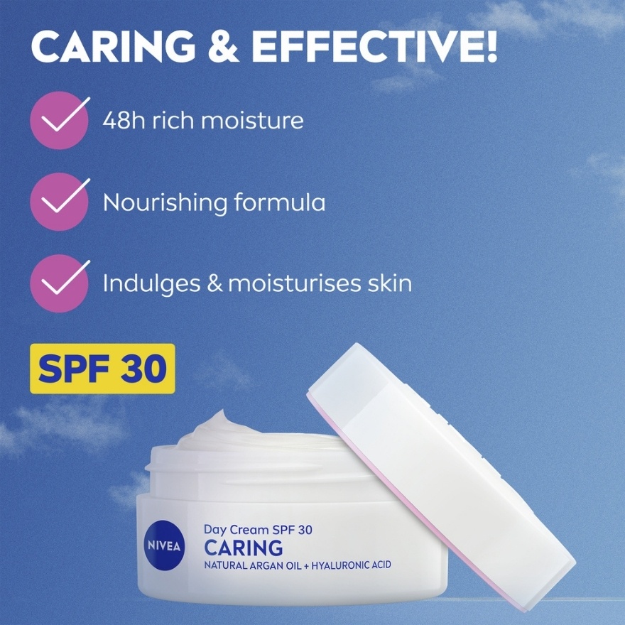 Nourishing Day Cream Moisturizer Spf 30 50ml