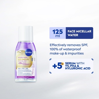 NIVEA LUMINOUS 630 - Luminous Skin Glow Micellar Water 125ml