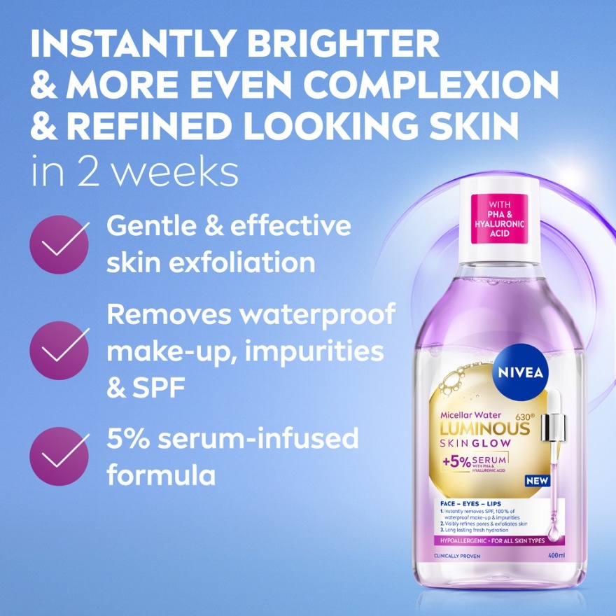 Luminous Skin Glow Micellar Water 400ml