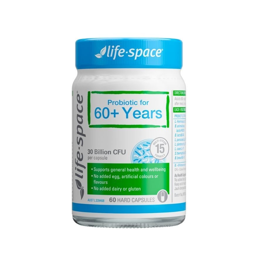 Life Space Probiotics for 60+ Years 60s