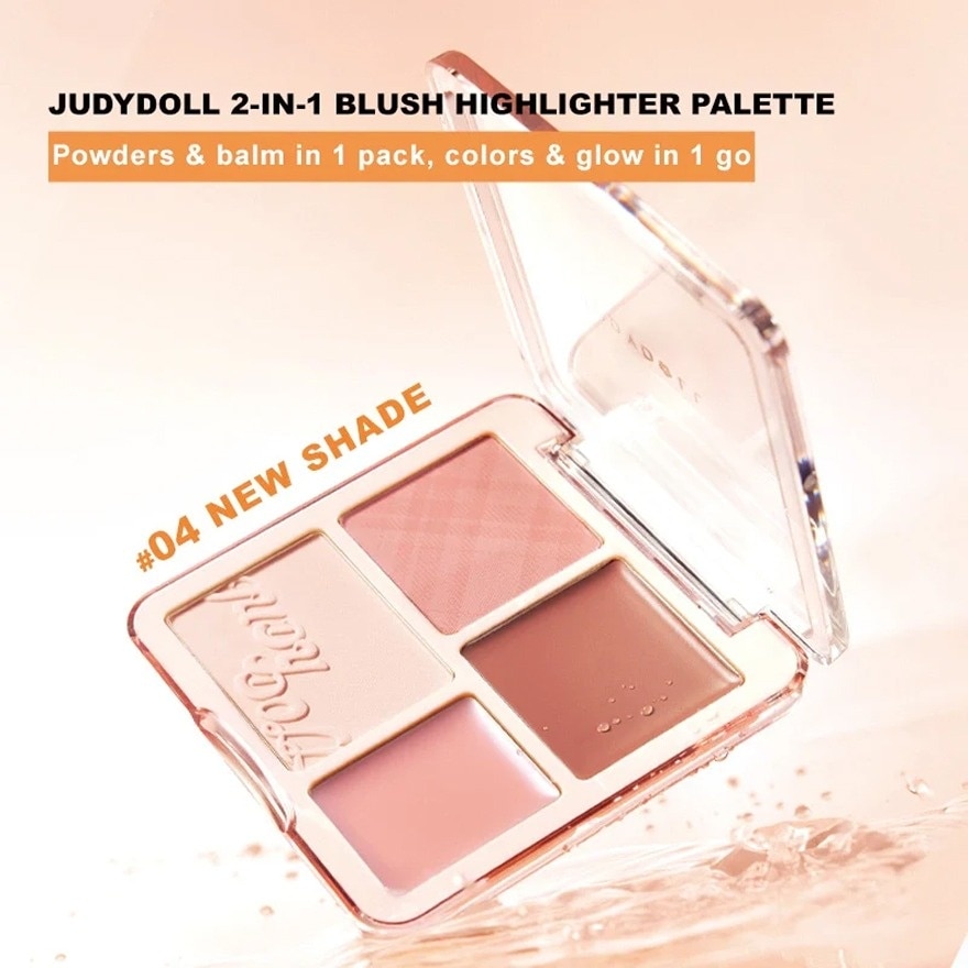 Blush & Highlight Palette 04