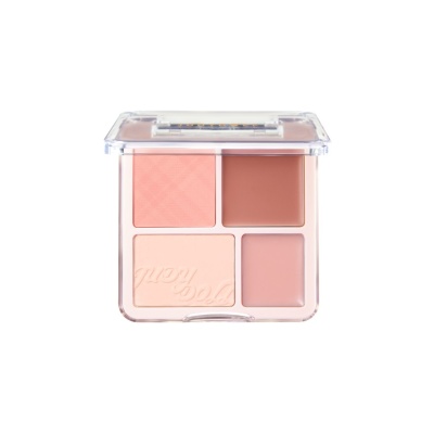 JUDYDOLL Blush & Highlight Palette 04