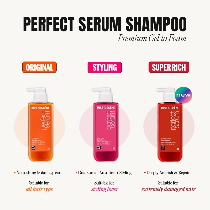Super Rich Serum Shampoo 530ml