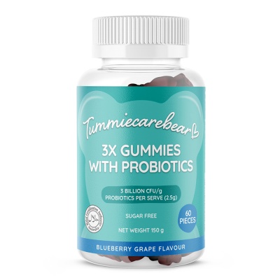 TUMMY CARE BEAR - Triple Strength Probiotics Gummies 60s