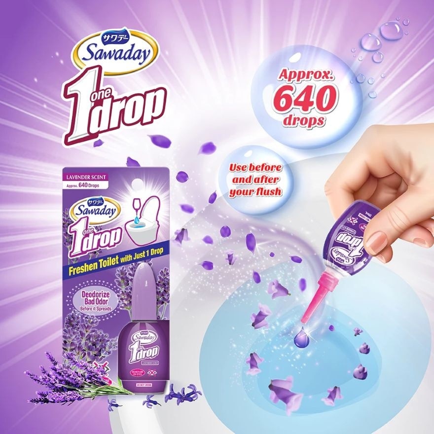 One Drop Toilet Deodorizer Lavender 20ml