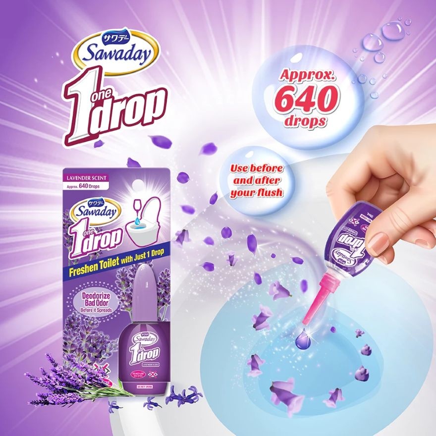 One Drop Toilet Deodorizer Lavender 20ml image