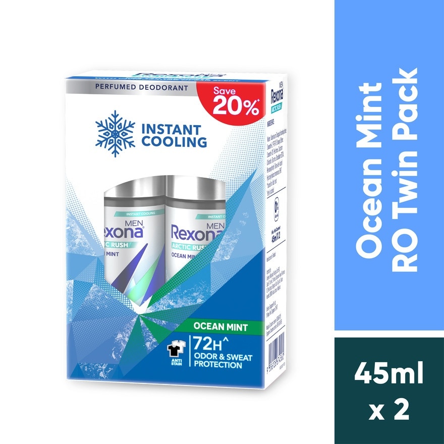 Ocean Mint Roll On 2X45ml