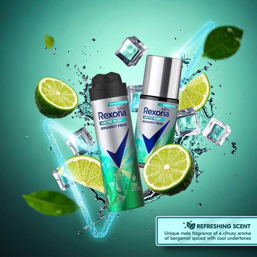 Bergamot Fresh Deodorant Spray 2x135ml