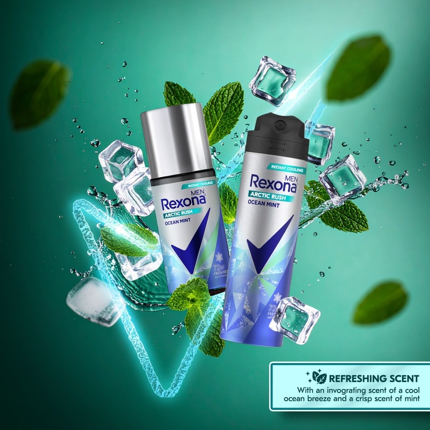 Ocean Mint Deodorant Spray 2x135ml