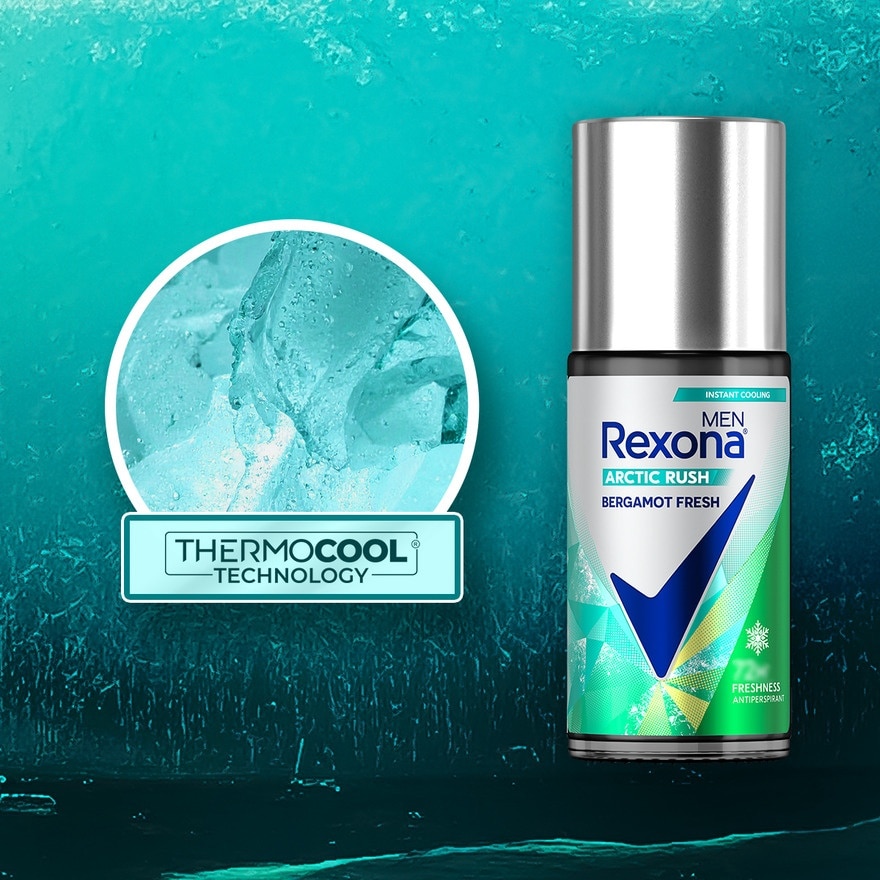 Men Bergamot Fresh Roll On 2X45ml