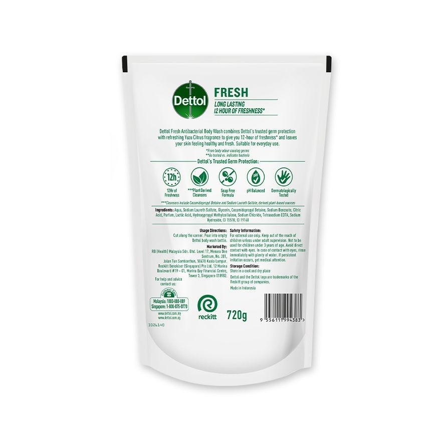 DETL SHW GEL RF FSH 800ML X 4