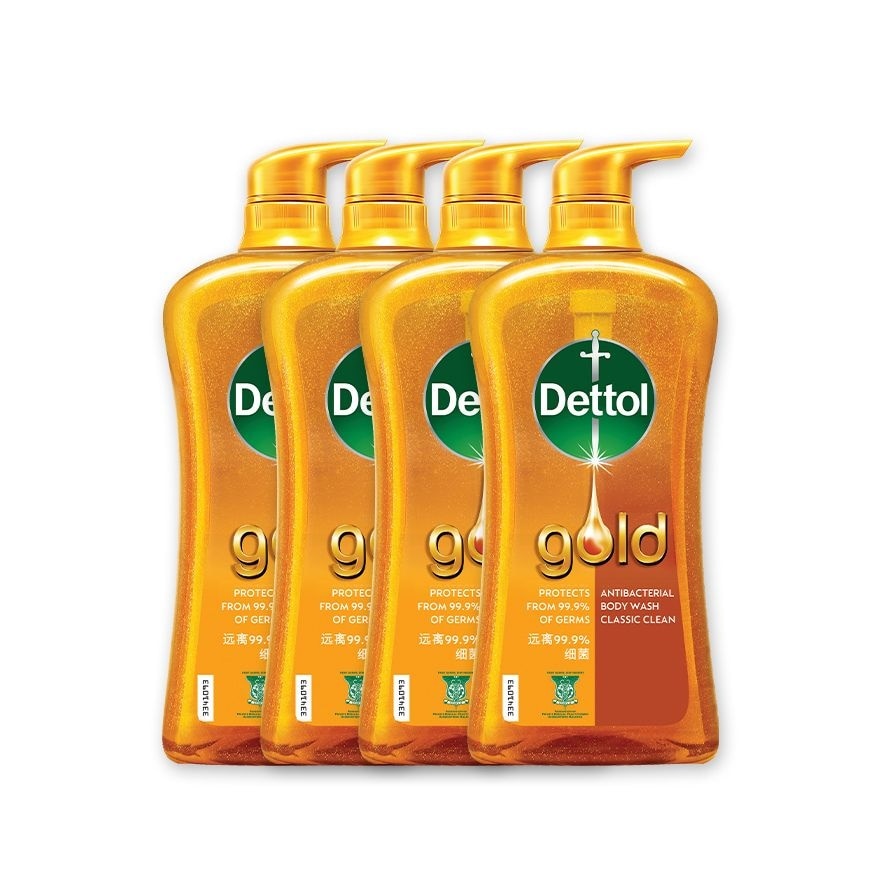DETL SHW GOLD CLASSIC CLEAN 950ML X 4