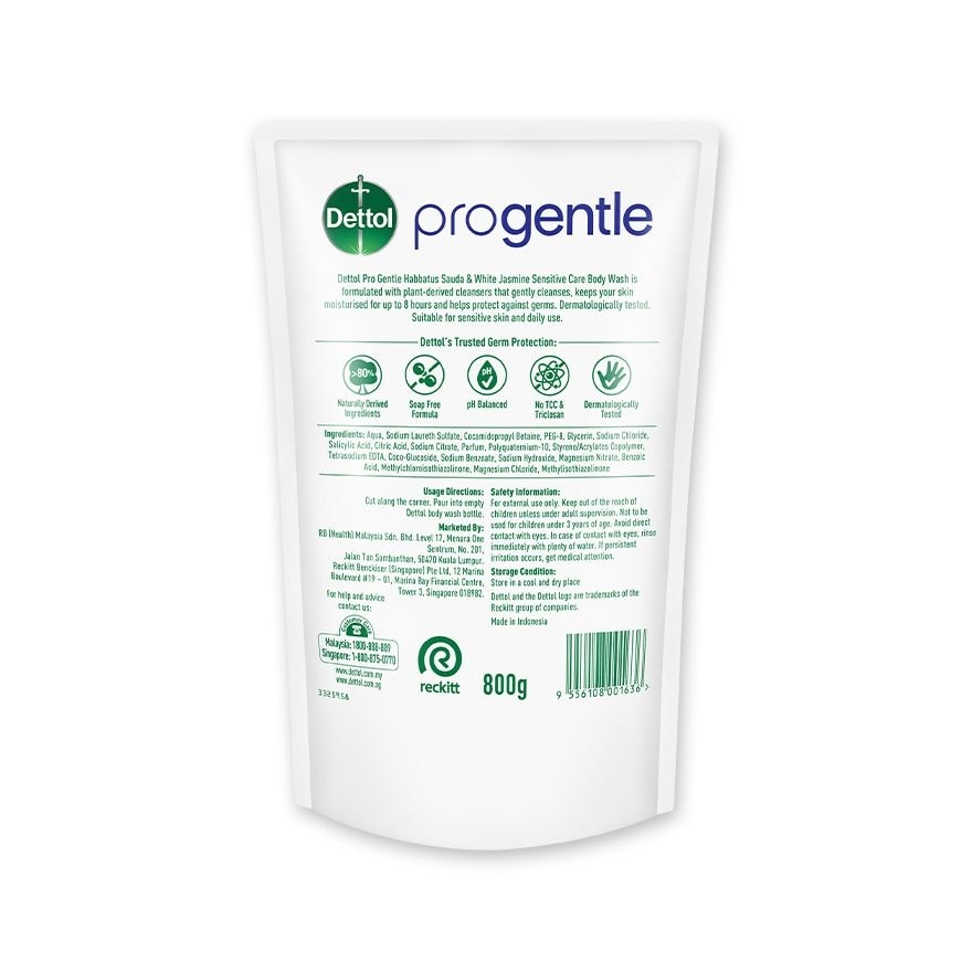 DETL SHW RF HABBATUS SAUDA & WHITE JASMINE 800ML X 4