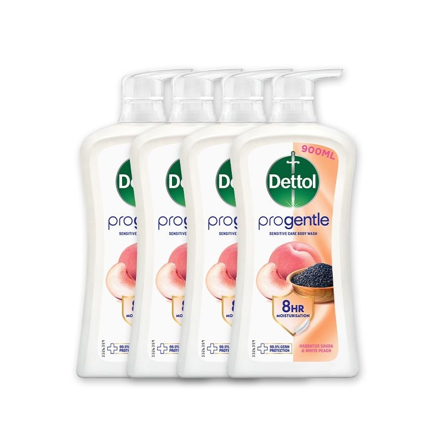 DETL SHW HABBATUS SAUDA & WHITE PEACH 900G X 4