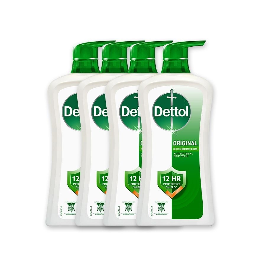 DETL SHW FOAM ORIGINAL 900ML X 4