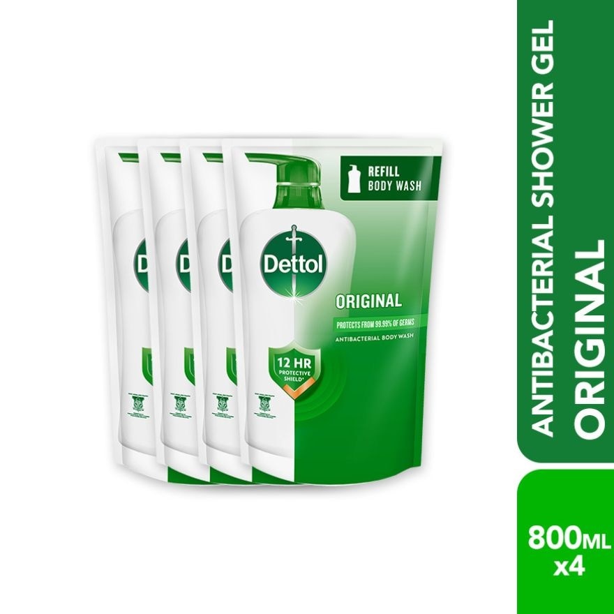 DETL SHW GEL RF ORI 800ML X 4