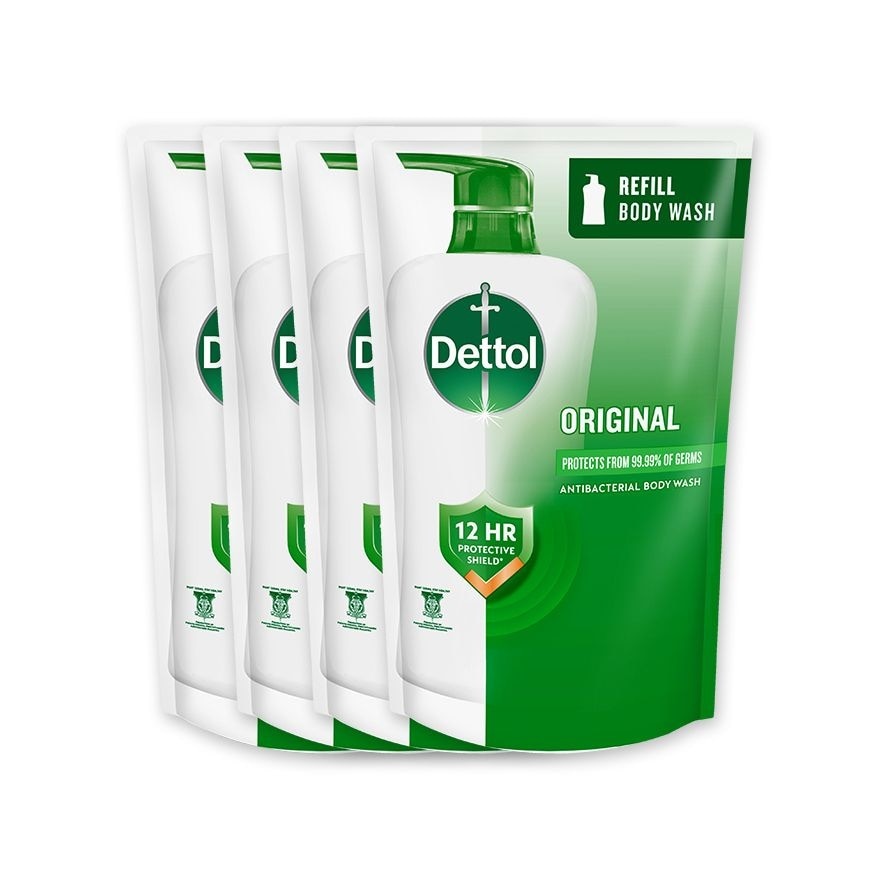 DETL SHW GEL RF ORI 800ML X 4