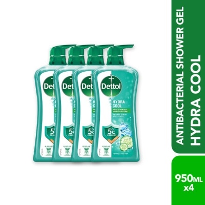 DETTOL - DETL BW HYDRA COOL 950G X 4