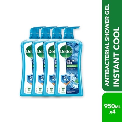 DETTOL - DETL SHW FOAM COOL 950ML X 4
