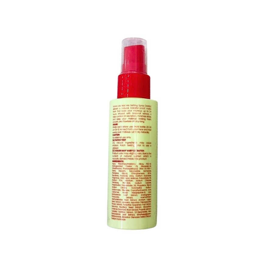 Mist Me Makeup Setting Mist - Matte