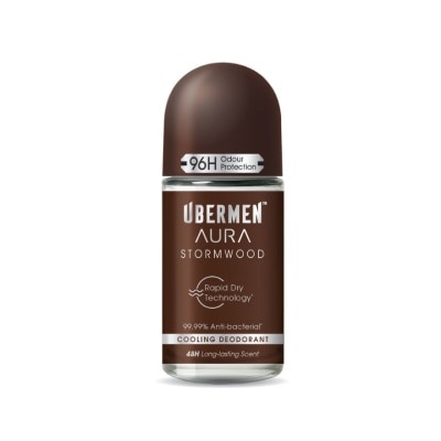 UBERMEN - Aura Deodorant Roll On Stormwood 50ml
