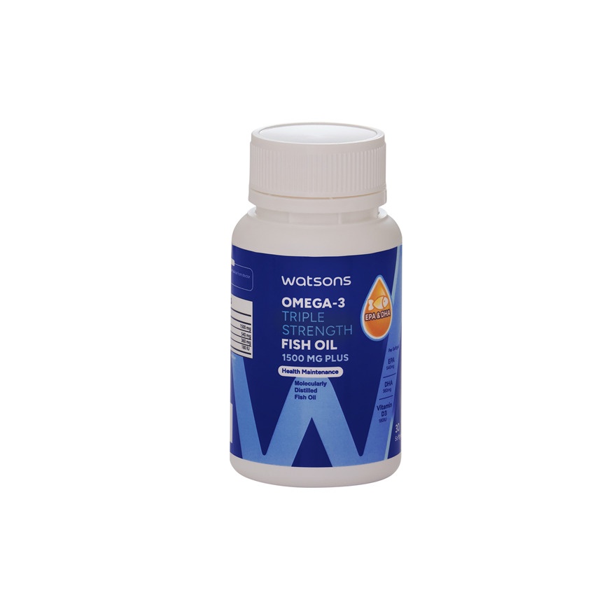 Triple Strength Fish Oil 1500mg 30s image