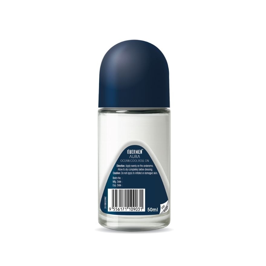 Aura Deodorant Roll On Ocean Cool 50ml