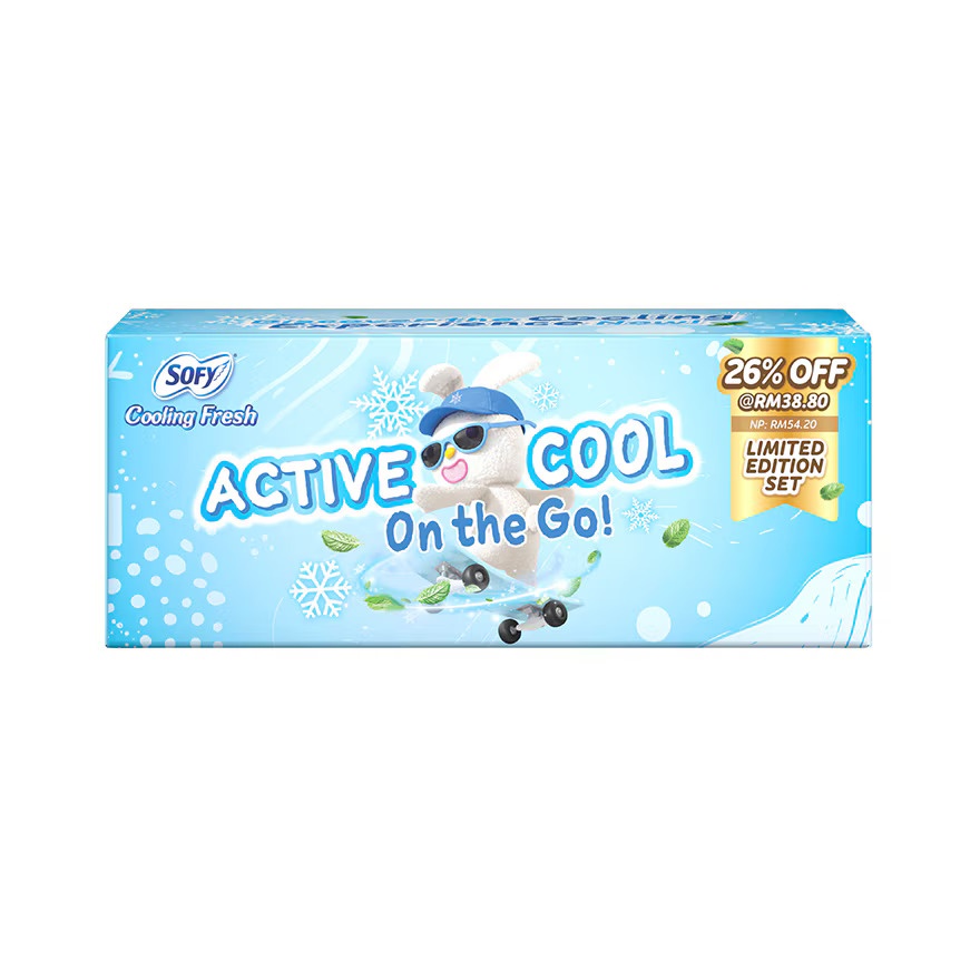 Active Cool On The Go Set 26% Savings (3 day napkin, 1 liner & 1 panty) image