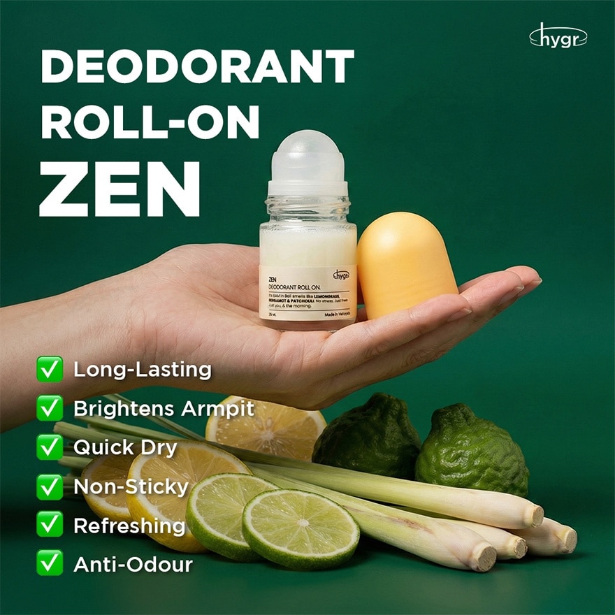 Zen Deodorant Roll On 20ml