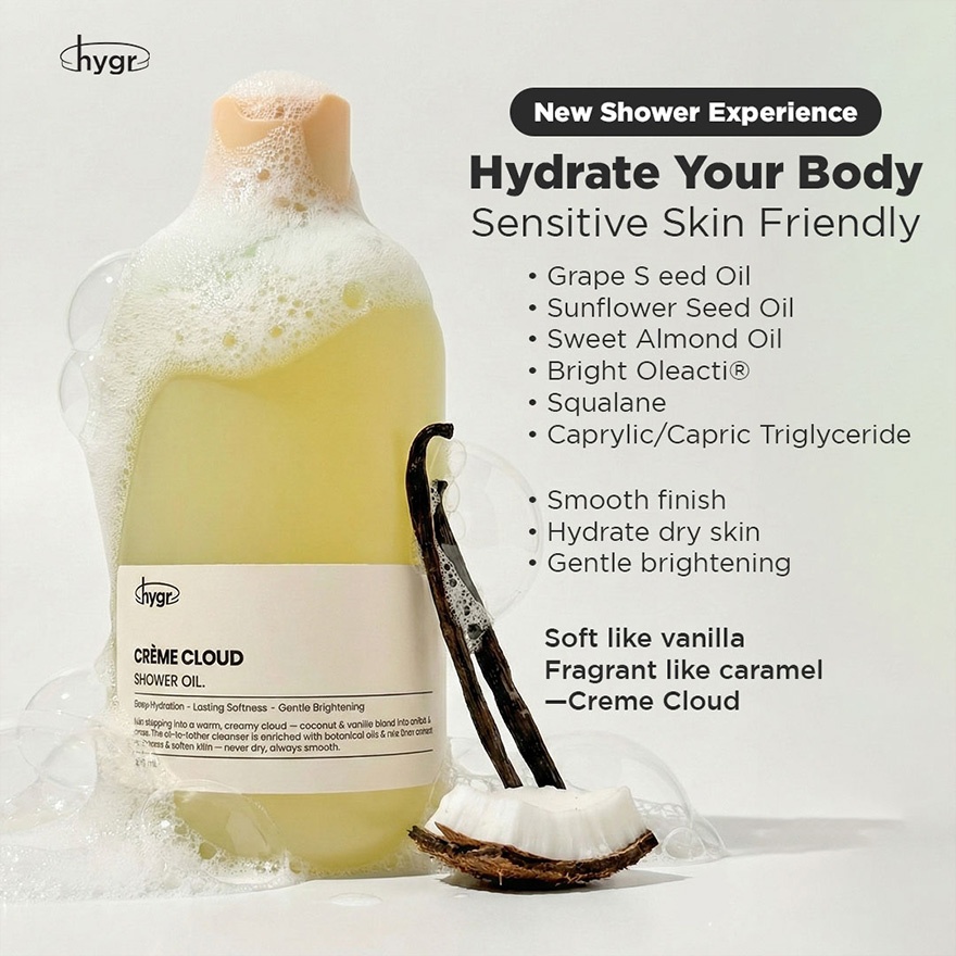 Creme Cloud Shower Oil 300ml