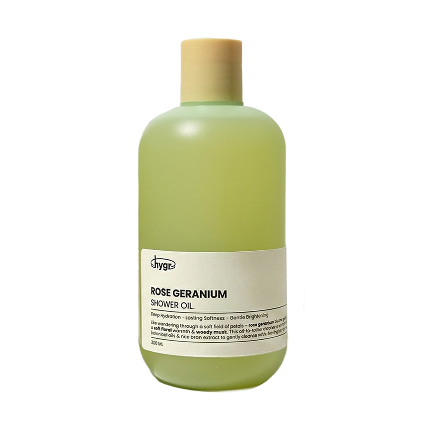Rose Geranium Shower Oil 300Ml