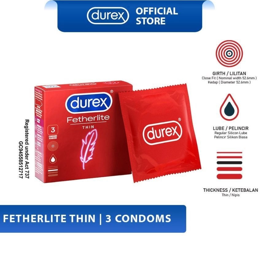 Durex condom feeling & fun bundle 4 x 3s (bundle of 4)