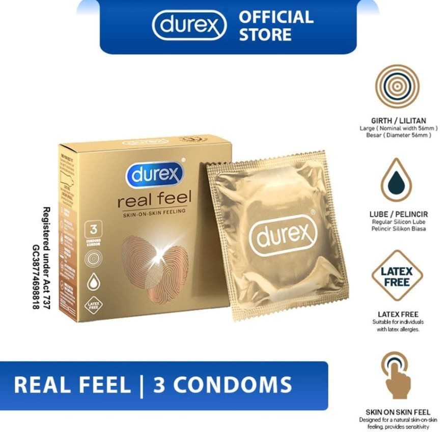 Durex condom feeling & fun bundle 4 x 3s (bundle of 4)