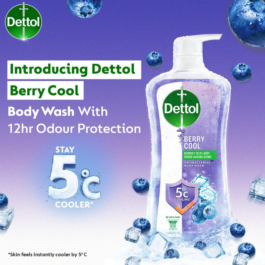 Body Wash Berry Cool 900g