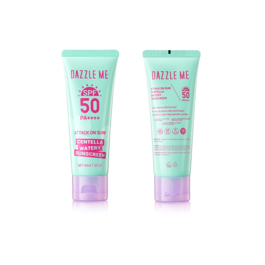 Attack on Sun! Centella Watery Sunscreen SPF50 PA++++ 40g