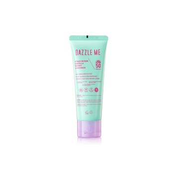Dazzle Me Attack On Sun! Centella Watery Sunscreen SPF50 PA++++ 40g
