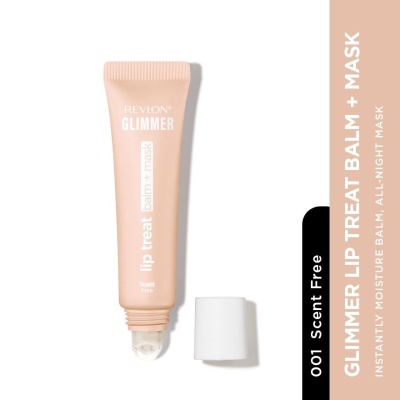 REVLON - Revlon Glimmer Lip Treat Balm + Mask 001 Scent Free