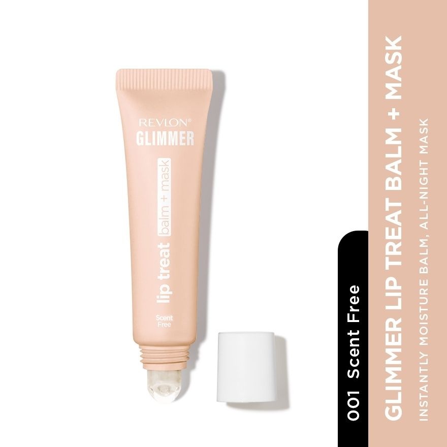 Revlon Glimmer Lip Treat Balm + Mask 001 Scent Free