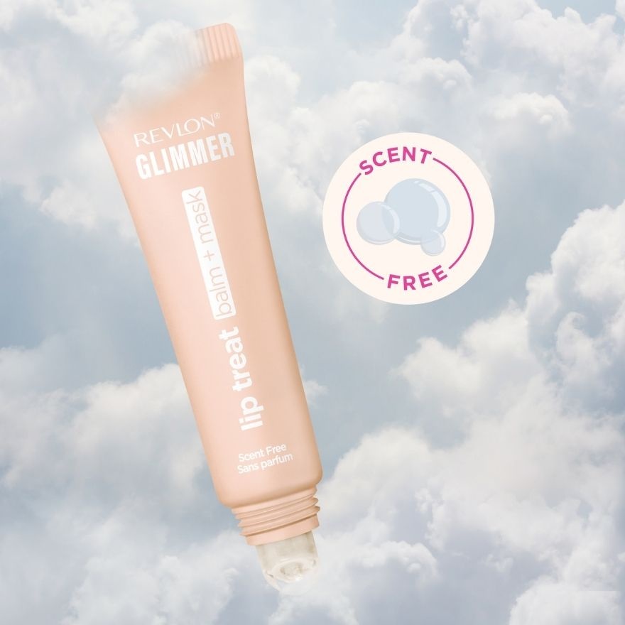 Revlon Glimmer Lip Treat Balm + Mask 001 Scent Free