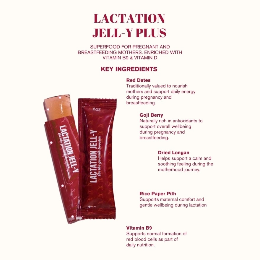 Lactation Jelly Plus Superfood for Pregnant And Lactating Mothers 10s x 20g