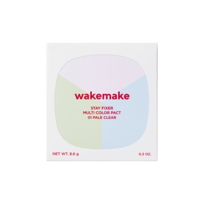 WAKEMAKE - Stay Fixer Multi Color Pact 01 Pale Clear 8.6g