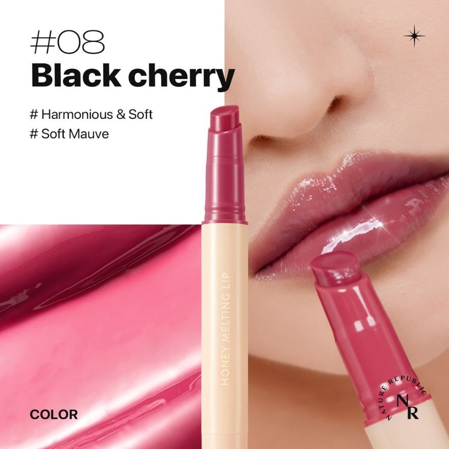 Honey Melting Lip 08 Black Cheery
