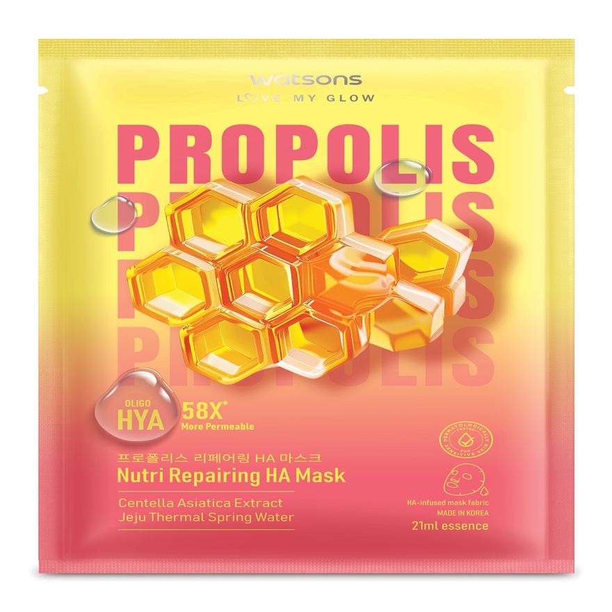 Propolis Nutri Repairing HA Mask 1s