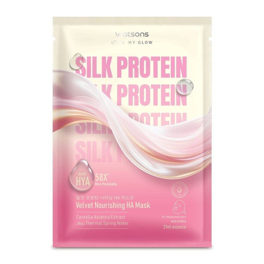 Silk Protein Velvet Nourishing HA Mask 1s