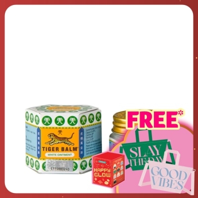 TIGER BALM White Ointment 19g (*MAL Item)