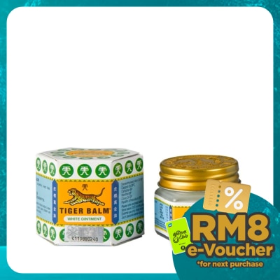 TIGER BALM White Ointment 19g (*MAL Item)